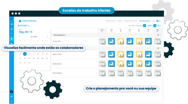 Workplanning é um sistema valioso para empresas que precisam gerenciar escalas hibridas.